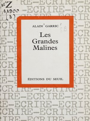 cover image of Les grandes malines